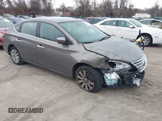 2015 Nissan Sentra SR with VIN 3N1AB7AP8FL638384, listed as a IAAI auction lot 41321674 with 104,023 mi miles and . Bid and sale history available at DreamBid. Image 1.