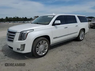 2016 Cadillac Escalade ESV Platinum z VIN 1GYS3KKJ5GR150428, wystawiony jako Copart lot #73911884 z przebiegiem 143 768 mil mil oraz Szkoda całkowita • Salvage title. Historia ofert i sprzedaży dostępna na DreamBid. Obrazek 1.