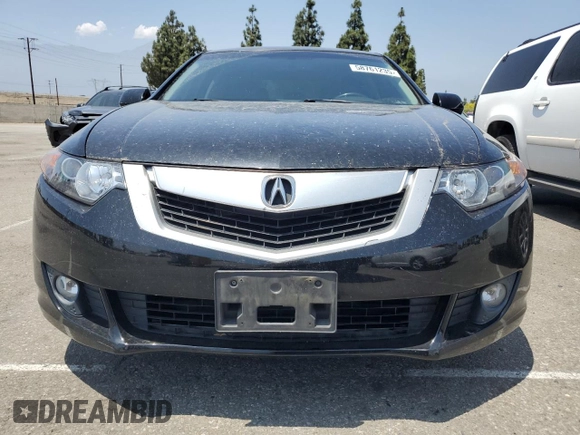 2009 Acura TSX with VIN JH4CU26639C032878, listed as a Copart auction lot 58761235 with 178,248 mi miles and Salvage title. Bid and sale history available at DreamBid. Image 5.