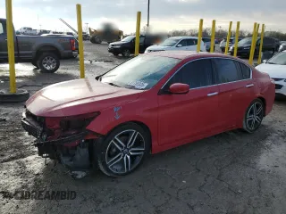 2016 Honda Accord Sport with VIN 1HGCR2F54GA245987, listed as a Copart auction lot 51755335 with 175,231 mi miles and Salvage Title. Bid and sale history available at DreamBid. Image 1.