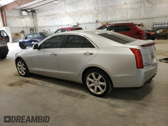 2014 Cadillac ATS Standard AWD with VIN 1G6AG5RX3E0104313, listed as a Copart auction lot 60358135 with 113,230 mi miles and Non repairable. Bid and sale history available at DreamBid. Image 2.