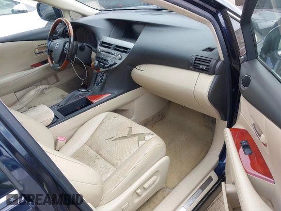 2010 Lexus RX 450h with VIN JTJBC1BA3A2024257, listed as a IAAI auction lot 42047795 with 240,558 mi miles and . Bid and sale history available at DreamBid. Image 5.