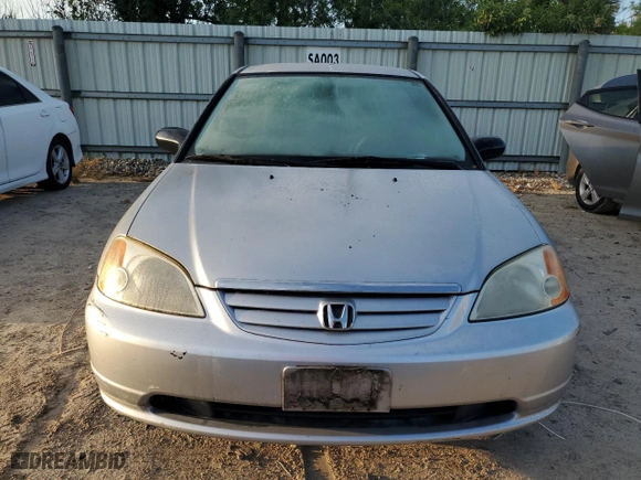 2002 Honda Civic LX with VIN 2HGES16512H518935, listed as a Copart auction lot 70000484 with 76,649 mi miles and Non Repairable. Bid and sale history available at carsss.com. Image 5.