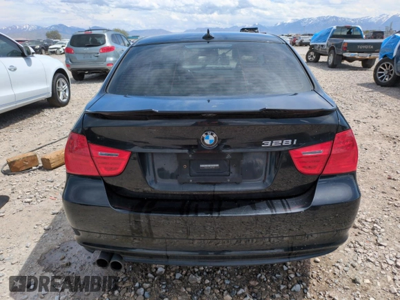 2011 BMW 3 Series 328i with VIN WBAPH7C55BE676163, listed as a Copart auction lot 54513905 with 139,618 mi miles and Salvage Title. Bid and sale history available at DreamBid. Image 6.