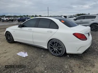 2021 Mercedes-Benz C 43 AMG z VIN W1KWF6EB6MR641697, wystawiony jako Copart lot #89278785 z przebiegiem 48 937 mil mil oraz Szkoda całkowita • Salvage title. Historia ofert i sprzedaży dostępna na DreamBid. Obrazek 2.