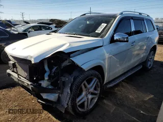 2014 Mercedes-Benz GL-Class GL 550 with VIN 4JGDF7DE9EA321062, listed as a Copart auction lot 88794635 with 140,997 mi miles and Salvage Title. Bid and sale history available at carsss.com. Image 1.
