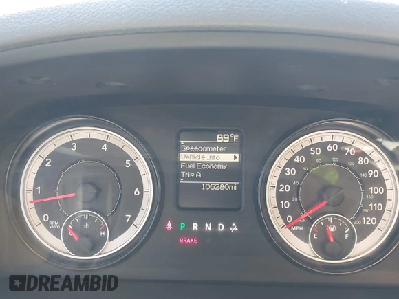 2018 Ram 1500 Express with VIN 3C6RR7KT2JG207894, listed as a IAAI auction lot 41739136 with 105,280 mi miles and . Bid and sale history available at DreamBid. Image 7.
