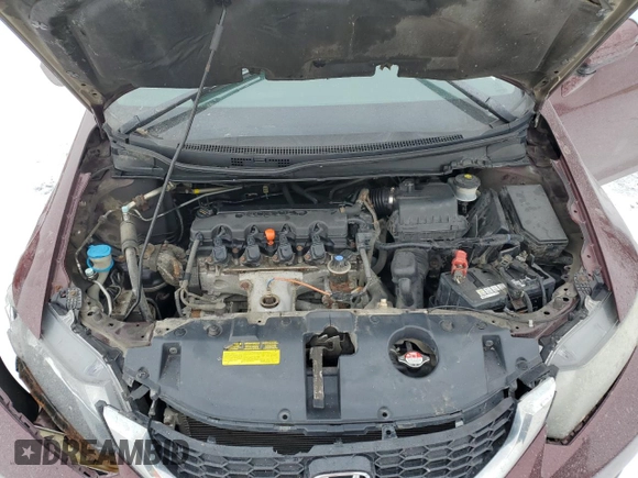2014 Honda Civic LX z VIN 2HGFB2F50EH041784, wystawiony jako Copart lot #41696415 z przebiegiem 206 045 mil mil oraz Szkoda całkowita • Salvage title. Historia ofert i sprzedaży dostępna na DreamBid. Obrazek 11.