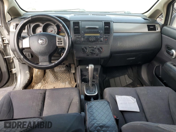 2008 Nissan Versa 1.8 S with VIN 3N1BC11E78L408092, listed as a Copart auction lot 47523565 with 170,580 mi miles and Salvage Title. Bid and sale history available at carsss.com. Image 8.