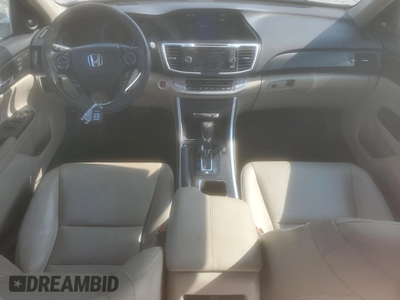 2015 Honda Accord EX-L с VIN 1HGCR6F50FA005390, выставлен на аукционе Copart как лот 60300555 с пробегом 168 330 миль миль и Списание • Salvage title. История ставок и продаж доступна на DreamBid. Изображение 8.