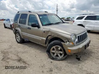 2005 Jeep Liberty Limited with VIN 1J8GL58K35W724478, listed as a Copart auction lot 61165405 with 202,099 mi miles and Salvage title. Bid and sale history available at DreamBid. Image 4.