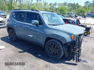 2018 Jeep Renegade Altitude with VIN ZACCJABB6JPH99941, listed as a IAAI auction lot 42075982 with 76,104 mi miles and . Bid and sale history available at DreamBid. Image 1.