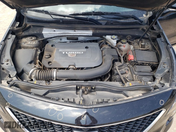 2020 Cadillac XT4 FWD Sport with VIN 1GYFZER43LF149811, listed as a Copart auction lot 53369375 with 110,492 mi miles and Salvage title. Bid and sale history available at DreamBid. Image 12.