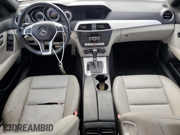 2013 Mercedes-Benz C-Class C 250 Sport with VIN WDDGF4HB4DR255090, listed as a Copart auction lot 77654744 with 154,192 mi miles and Salvage Title. Bid and sale history available at carsss.com. Image 8.