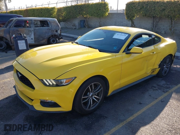 2016 Ford Mustang EcoBoost with VIN 1FA6P8TH4G5246493, listed as a IAAI auction lot 41721574 with 48,009 mi miles and . Bid and sale history available at carsss.com. Image 17.