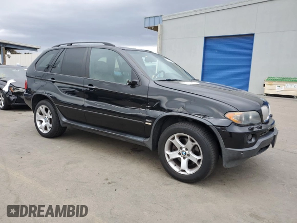 2006 BMW X5 3.0i with VIN 5UXFA13596LY26193, listed as a Copart auction lot 81939334 with 192,918 mi miles and Salvage Title. Bid and sale history available at carsss.com. Image 4.