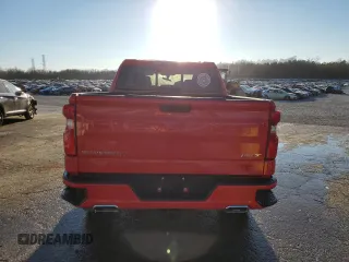 2021 Chevrolet Silverado 1500 RST with VIN 1GCUYEET1MZ356839, listed as a Copart auction lot 43963905 with 53,608 mi miles and Salvage Title. Bid and sale history available at carsss.com. Image 6.
