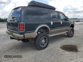 2003 Ford Excursion Eddie Bauer с VIN 1FMNU45S63EA15696, выставлен на аукционе Copart как лот 57557965 с пробегом 129 493 миль миль и Чистый • Clean title. История ставок и продаж доступна на DreamBid. Изображение 3.