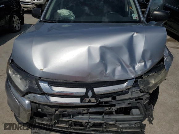 2016 Mitsubishi Outlander ES with VIN JA4AD2A39GZ011172, listed as a Copart auction lot 58392435 with 165,114 mi miles and Salvage title. Bid and sale history available at DreamBid. Image 12.
