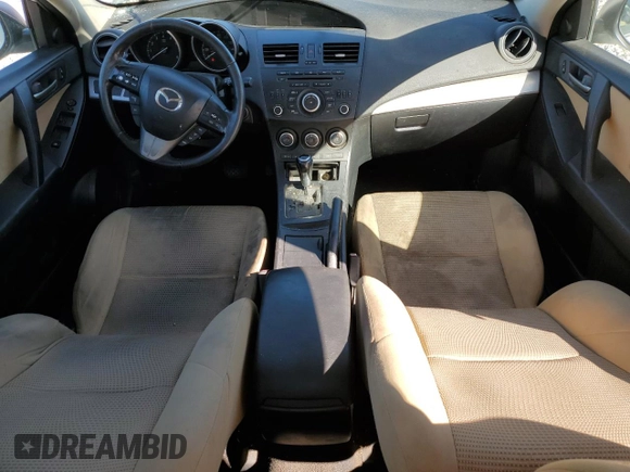 2013 Mazda 3 i Touring with VIN JM1BL1V72D1797251, listed as a Copart auction lot 76319544 with 208,338 mi miles and Salvage Title. Bid and sale history available at DreamBid. Image 8.