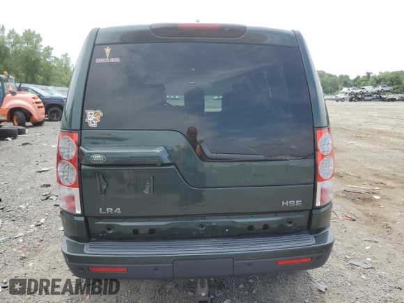 2012 Land Rover LR4 HSE with VIN SALAG2D45CA600495, listed as a Copart auction lot 63083065 with 184,734 mi miles and Clean title. Bid and sale history available at DreamBid. Image 6.