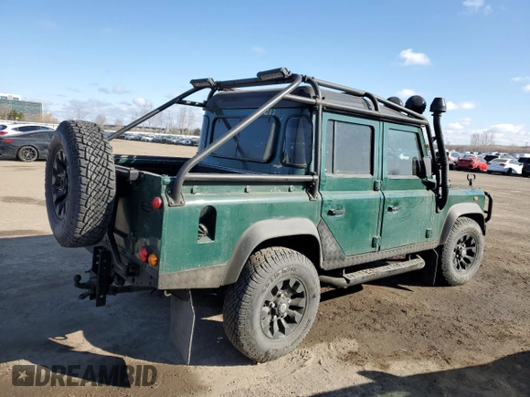 1999 Land Rover Defender with VIN SALLDHM87YA180832, listed as a Copart auction lot 49849015 with Not provided miles and Clean title. Bid and sale history available at DreamBid. Image 3.