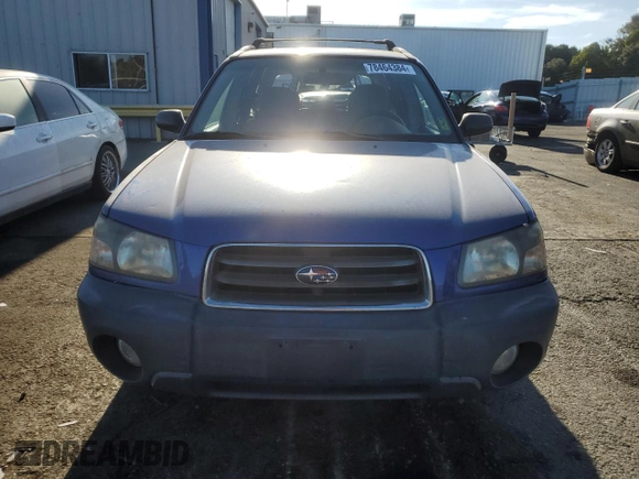 2003 Subaru Forester X with VIN JF1SG63643H757941, listed as a Copart auction lot 78464384 with 216,657 mi miles and Salvage Title. Bid and sale history available at carsss.com. Image 5.