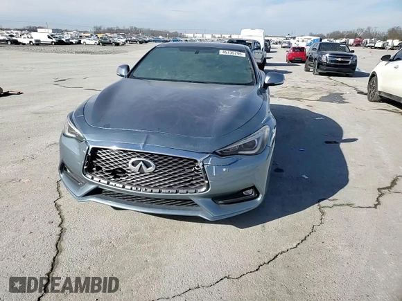 2017 Infiniti Q60 Premium with VIN JN1CV7EL2HM320597, listed as a Copart auction lot 46735795 with 66,465 mi miles and Salvage title. Bid and sale history available at DreamBid. Image 11.