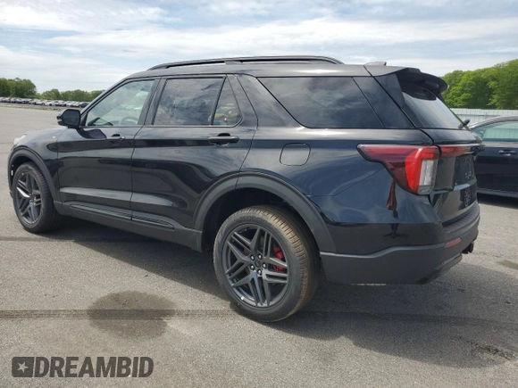 2025 Ford Explorer ST-Line with VIN 1FMUK8KH6SGB63562, listed as a Copart auction lot 56751205 with 709 mi miles and Clean title. Bid and sale history available at DreamBid. Image 2.