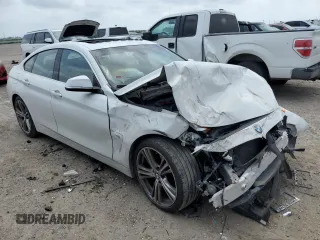 2017 BMW 4 Series 430i z VIN WBA4F7C55HG786295, wystawiony jako Copart lot #53821775 z przebiegiem Nie podano mil oraz Tytuł czysty. Historia ofert i sprzedaży dostępna na DreamBid. Obrazek 4.