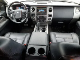 2015 Ford Expedition Max XLT with VIN 1FMJK1JT4FEF30430, listed as a Copart auction lot 52819195 with 142,059 mi miles and Salvage title. Bid and sale history available at DreamBid. Image 8.