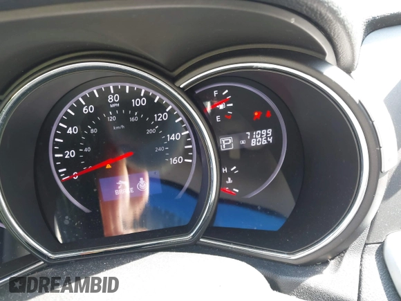2013 Nissan Murano SV with VIN JN8AZ1MW2DW300287, listed as a IAAI auction lot 41668331 with 71,099 mi miles. Bid and sale history available at carsss.com. Image 7.
