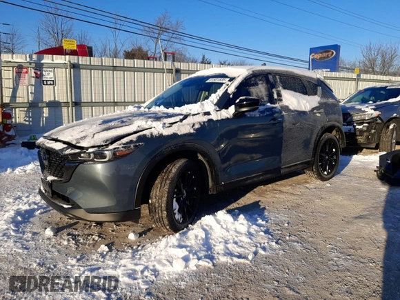 2024 Mazda CX-5 2.5 S Carbon Edition with VIN JM3KFBCMXR0391910, listed as a Copart auction lot 41501835 with 13,335 mi miles and Salvage Title. Bid and sale history available at carsss.com. Image 1.