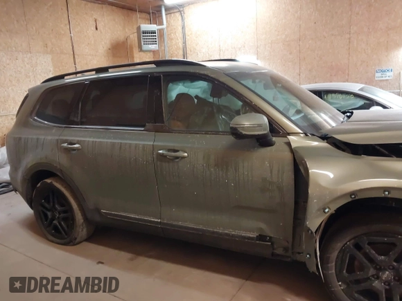 2024 Kia Telluride EX X-Line z VIN 5XYP3DGC6RG485412, wystawiony jako IAAI lot #41352835 z przebiegiem 19 613 mil mil oraz . Historia ofert i sprzedaży dostępna na DreamBid. Obrazek 14.