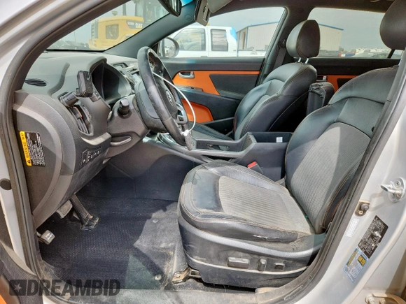 2011 Kia Sportage EX with VIN KNDPCCA27B7095979, listed as a Copart auction lot 61149915 with 162,051 mi miles and Salvage title. Bid and sale history available at DreamBid. Image 7.