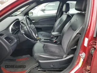 2012 Chrysler 200 S with VIN 1C3CCBHG0CN106851, listed as a Copart auction lot 52766705 with 146,105 mi miles and Salvage Title. Bid and sale history available at DreamBid. Image 7.