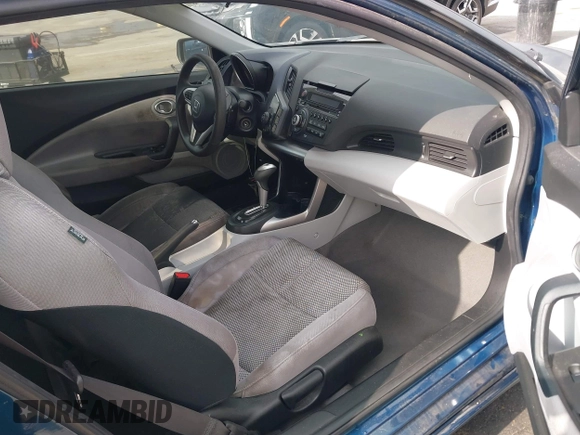 2012 Honda CR-Z with VIN JHMZF1D45CS004237, listed as a IAAI auction lot 42598638 with 60,896 mi miles and . Bid and sale history available at DreamBid. Image 5.