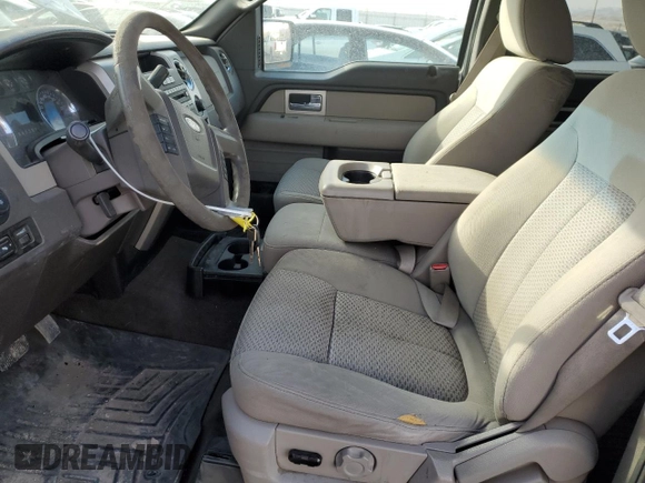 2009 Ford F-150 XL with VIN 1FTPW14V99FA25577, listed as a Copart auction lot 47128865 with 159,850 mi miles and Salvage title. Bid and sale history available at DreamBid. Image 7.