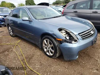 2006 Infiniti G35 with VIN JNKCV51F16M610696, listed as a Copart auction lot 68944054 with 146,482 mi miles and Salvage Title. Bid and sale history available at DreamBid. Image 4.