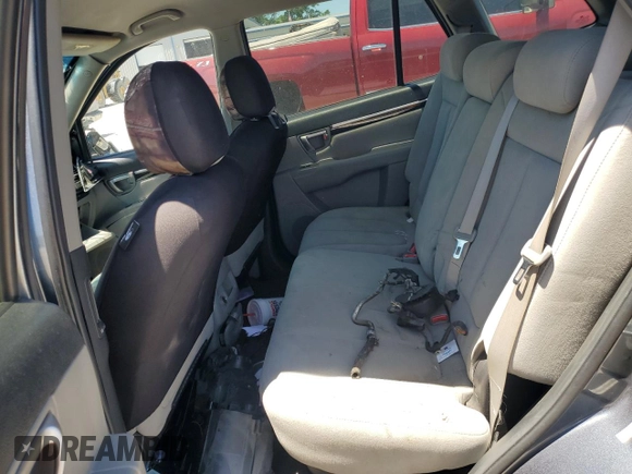 2009 Hyundai Santa Fe SE z VIN 5NMSH13E59H307871, wystawiony jako Copart lot #58072265 z przebiegiem Nie podano mil oraz Szkoda całkowita • Salvage title. Historia ofert i sprzedaży dostępna na DreamBid. Obrazek 11.