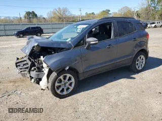 2020 Ford EcoSport SE z VIN MAJ3S2GE8LC319479, wystawiony jako Copart lot #49800725 z przebiegiem 111 543 mil mil oraz Szkody całkowita. Historia ofert i sprzedaży dostępna na DreamBid. Obrazek 1.