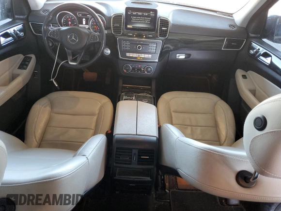 2017 Mercedes-Benz GLS 450 with VIN 4JGDF6EE2HA857803, listed as a Copart auction lot 63474225 with 83,823 mi miles and Salvage title. Bid and sale history available at DreamBid. Image 8.