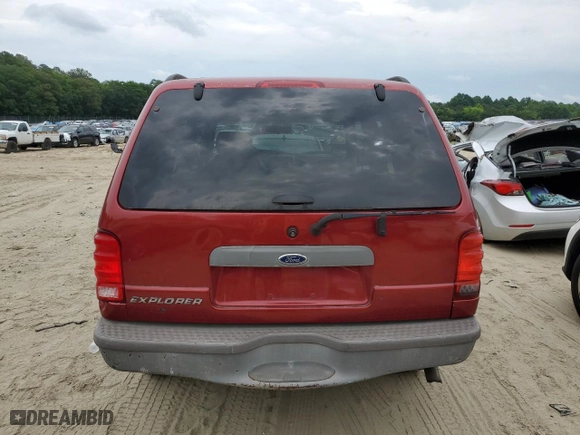 2001 Ford Explorer Sport with VIN 1FMYU70E41UC36295, listed as a Copart auction lot 56711194 with 120,805 mi miles and Salvage Title. Bid and sale history available at carsss.com. Image 6.