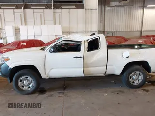 2022 Toyota Tacoma SR with VIN 3TYSX5EN5NT011641, listed as a IAAI auction lot 41690101 with 17,491 mi miles and . Bid and sale history available at DreamBid. Image 14.