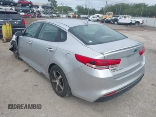 2018 Kia Optima LX with VIN 5XXGT4L35JG186427, listed as a IAAI auction lot 41988613 with 39,456 mi miles. Bid and sale history available at carsss.com. Image 3.