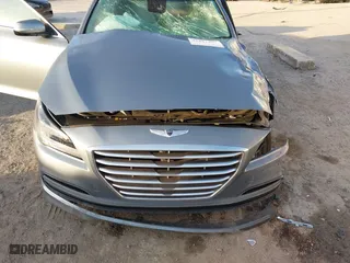 2016 Hyundai Genesis 3.8L with VIN KMHGN4JE2GU138204, listed as a IAAI auction lot 41241987 with 1 mi miles. Bid and sale history available at carsss.com. Image 6.
