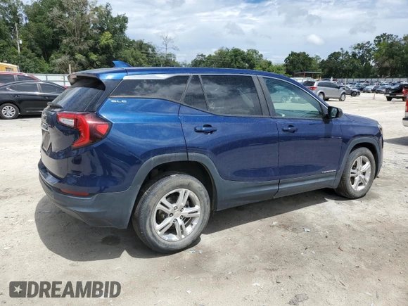 2022 GMC Terrain SLE z VIN 3GKALMEV1NL143741, wystawiony jako Copart lot #63110585 z przebiegiem 94 286 mil mil oraz Szkoda całkowita • Salvage title. Historia ofert i sprzedaży dostępna na DreamBid. Obrazek 3.
