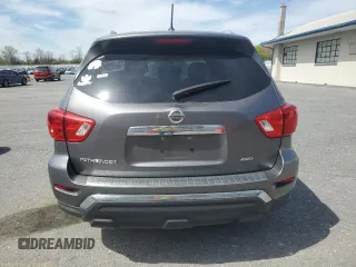 2017 Nissan Pathfinder SL with VIN 5N1DR2MM5HC614967, listed as a Copart auction lot 53985725 with 0 mi miles and Clean Title. Bid and sale history available at carsss.com. Image 6.