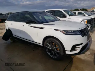 2021 Land Rover Range Rover Velar R-Dynamic S with VIN SALYT2EU2MA303694, listed as a Copart auction lot 50632593 with 23,232 mi miles. Bid and sale history available at carsss.com. Image 4.