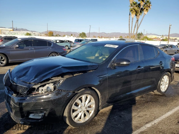 2015 Kia Optima LX with VIN 5XXGM4A76FG498508, listed as a Copart auction lot 81647284 with 95,851 mi miles and Clean Title. Bid and sale history available at carsss.com. Image 1.